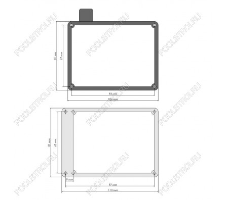 Коробка подключения Kripsol NK / OK / CK / KSE / EP / KNG 63 RMOT0006.01R
